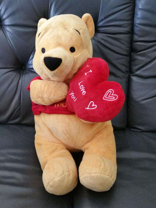 50 cm "I love you" Teddy*** Excellent condition